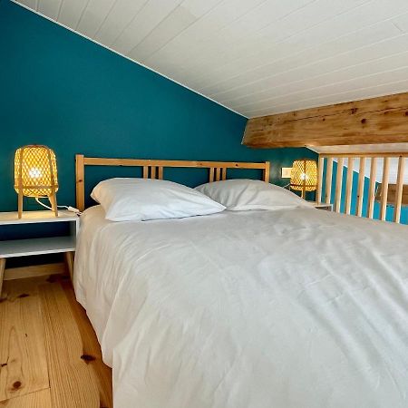 Annexe Des Pins - Studio Gite Avec Piscine & Climatisation Villeneuve-lès-Béziers Exteriör bild